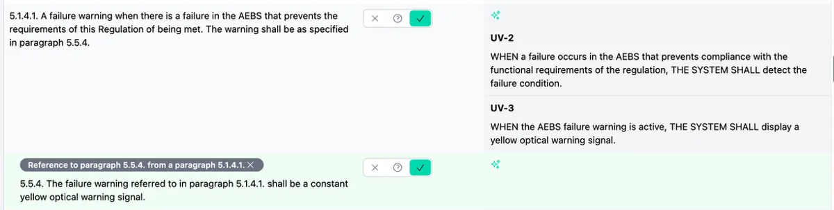 AI drafted engineering requirements